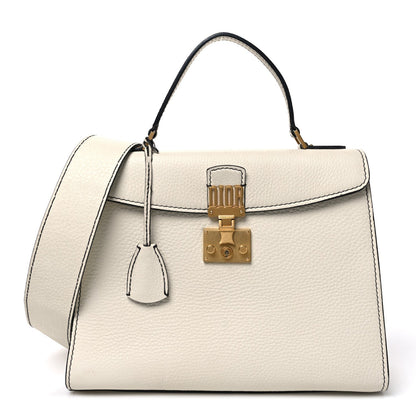 Calfskin Handbag - White