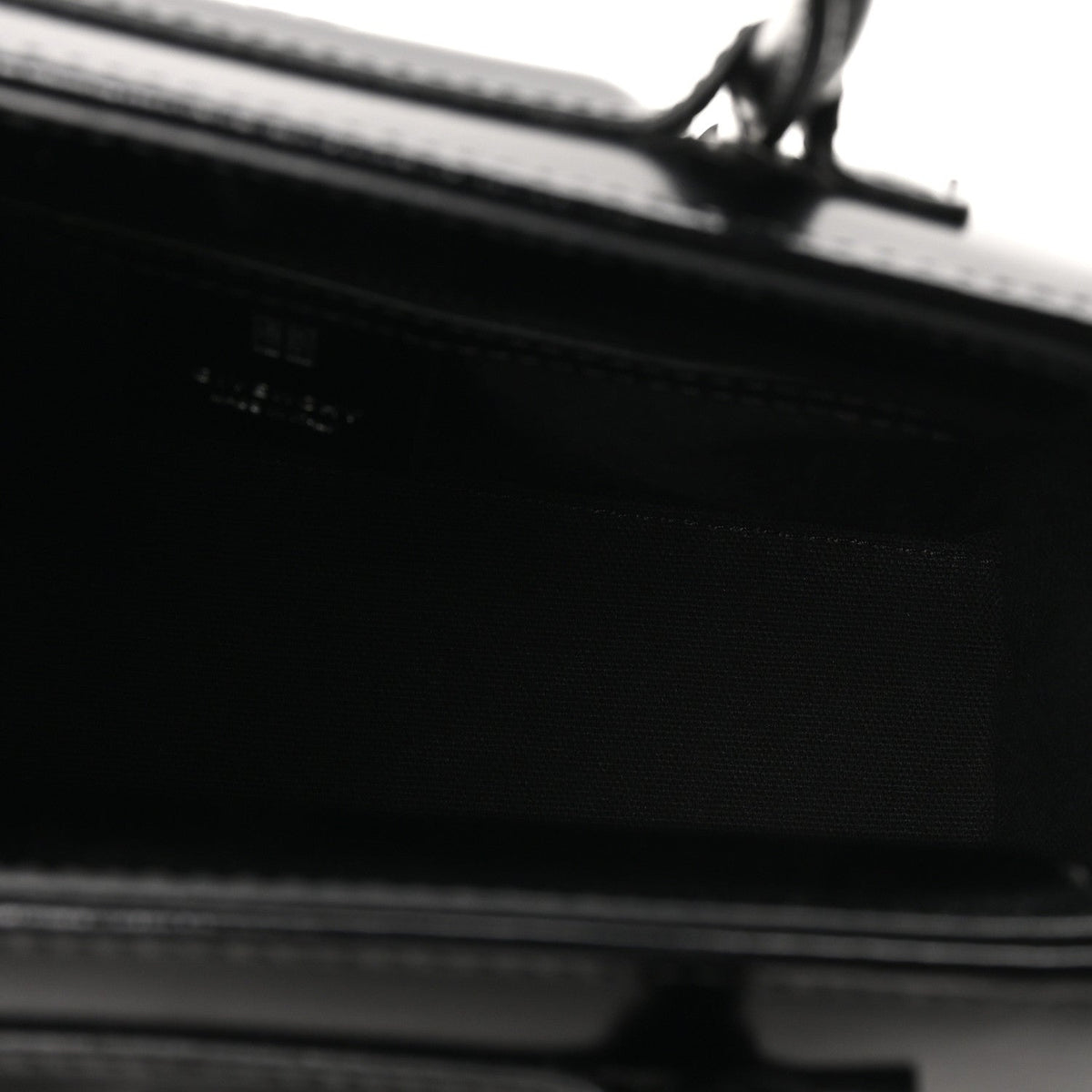 Mini Calfskin Shoulder Bag - Black