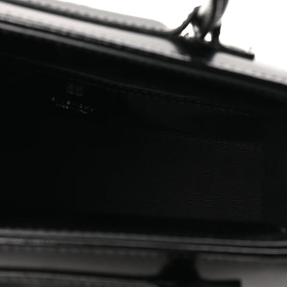 Mini Calfskin Shoulder Bag - Black