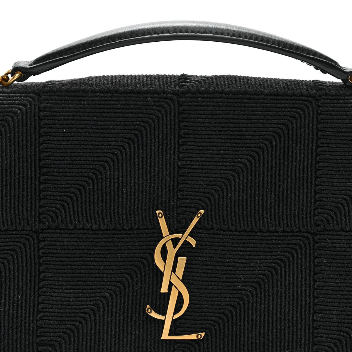 Medium Quilted Handbag - Black