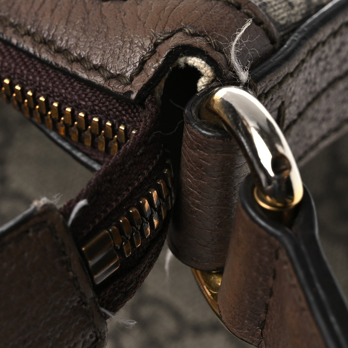 Small Hobo Bag - Brown