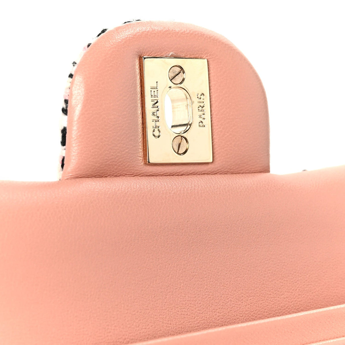 Medium Quilted Flap Shoulder Bag - Pink