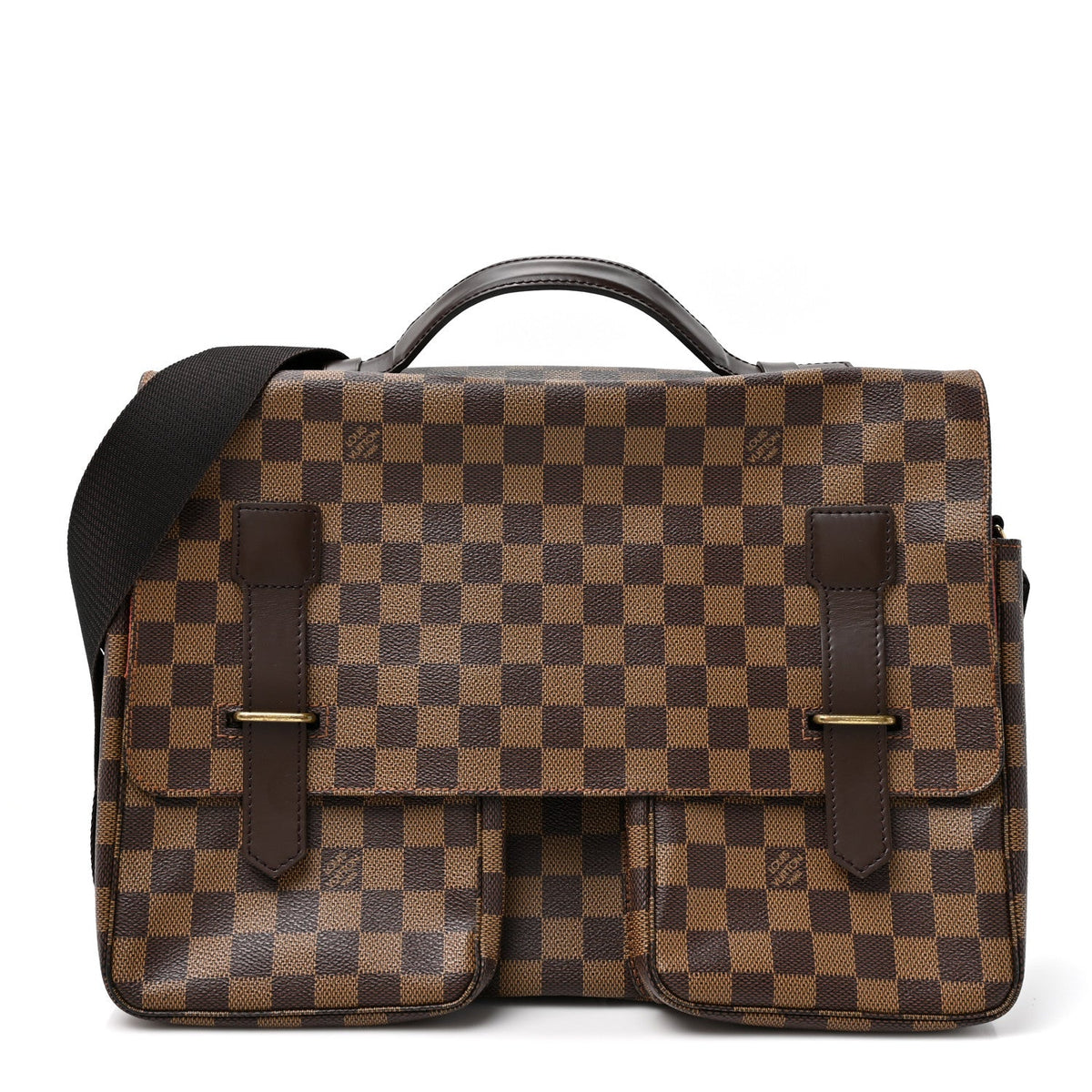 Damier Ebene Broadway Messenger Bag Handbag