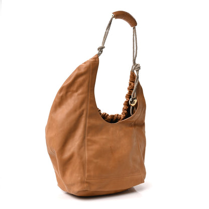 Nappa Handbag - Tan