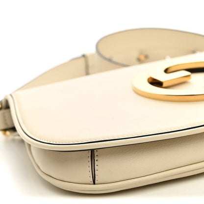 Calfskin Shoulder Bag - White
