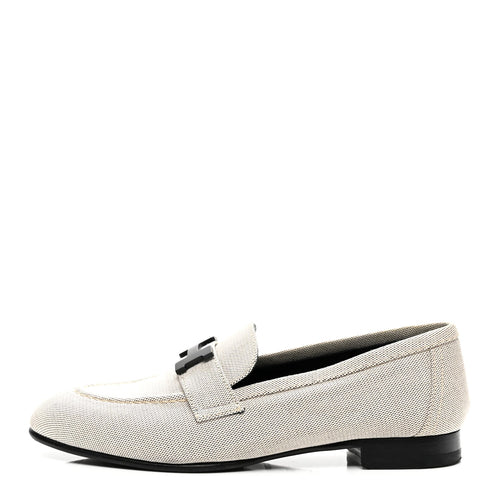 H Canvas Paris Loafers Prunoir