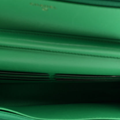 Quilted Lambskin Wallet Bag - Green