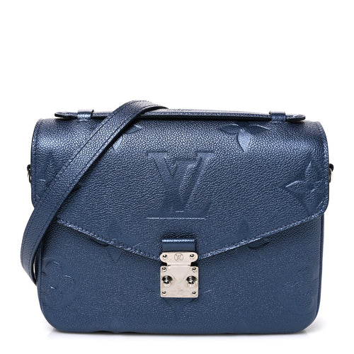 Metallic Empreinte Monogram Giant Pochet Handbag