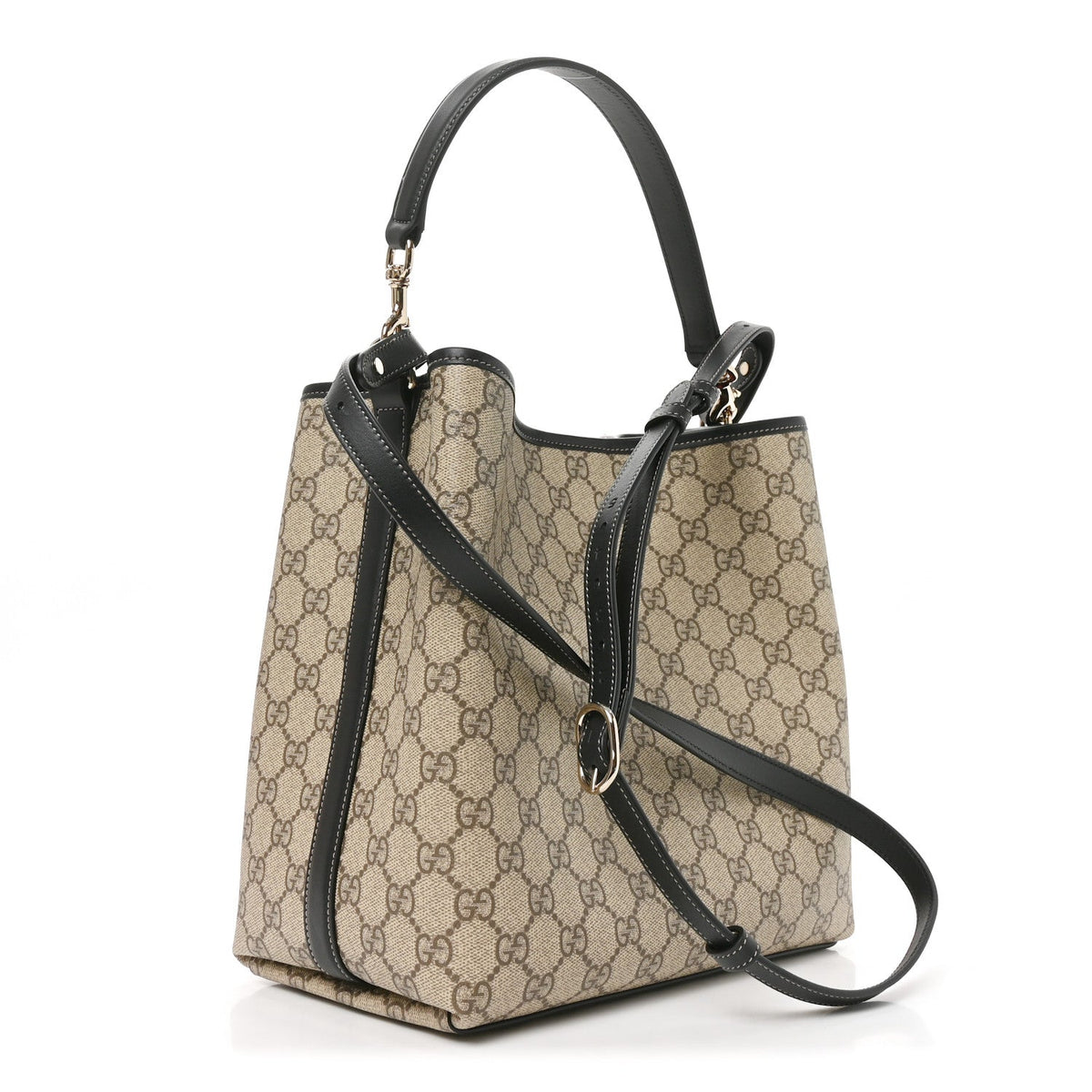 Medium Bucket Bag - Beige