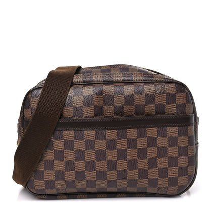 Damier Ebene Reporter Pm Handbag
