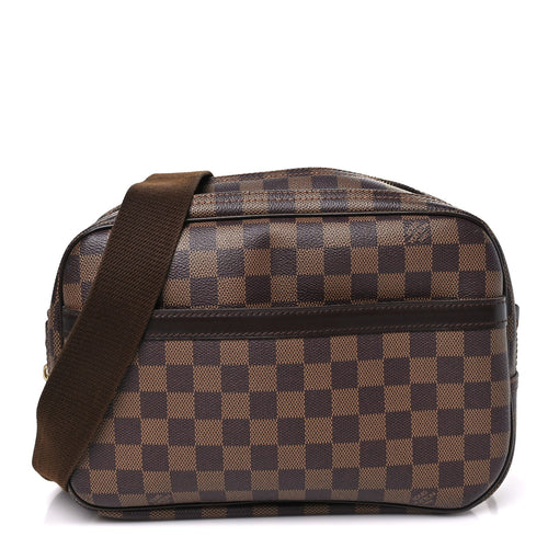 Damier Ebene Reporter Pm Handbag