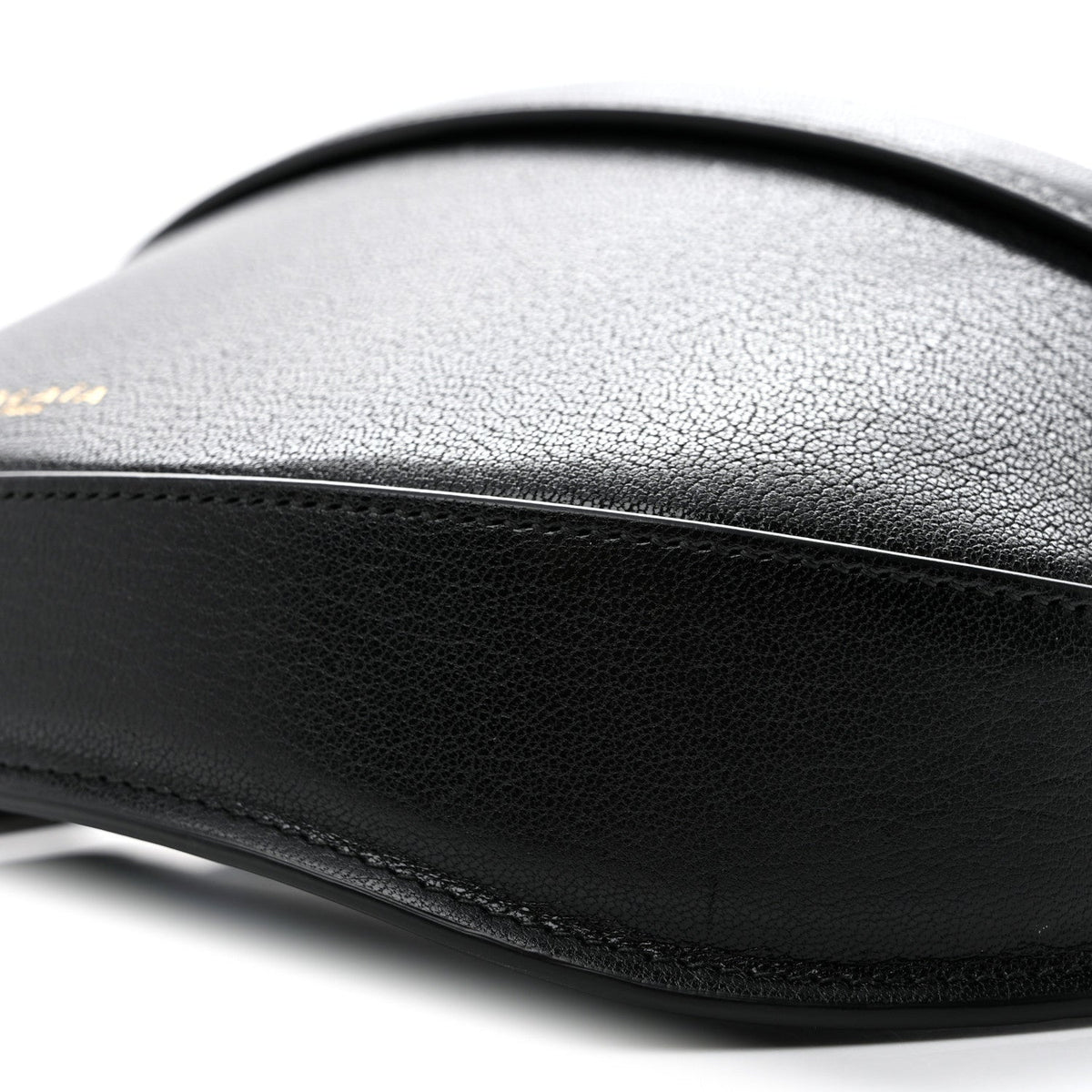 Goatskin Shoulder Bag - Black