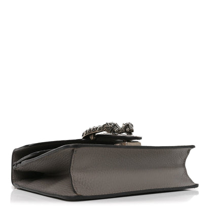 Mini Calfskin Shoulder Bag - Grey