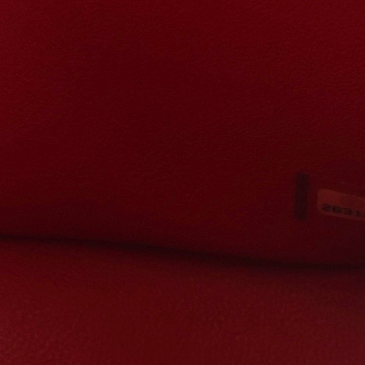 Maxi Quilted Caviar Flap Shoulder Bag - Red