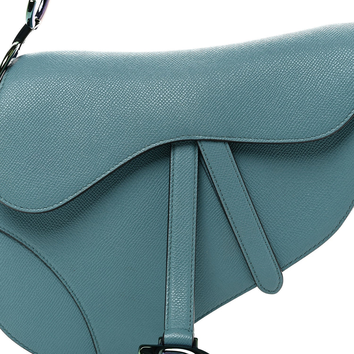 Calfskin Handbag - Blue