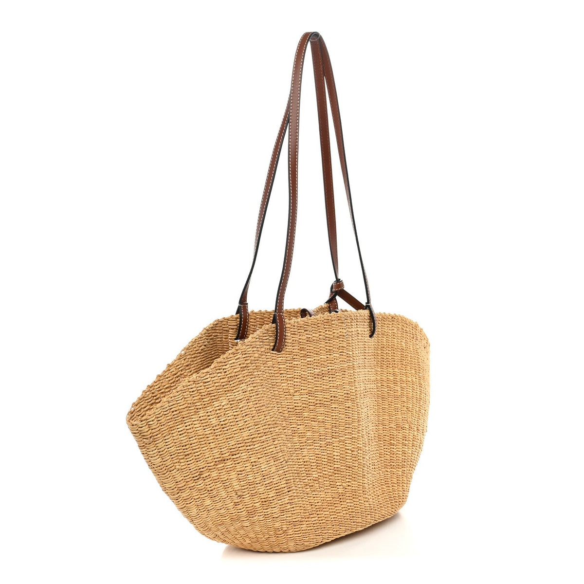 Small Calfskin Tote Bag - Natural