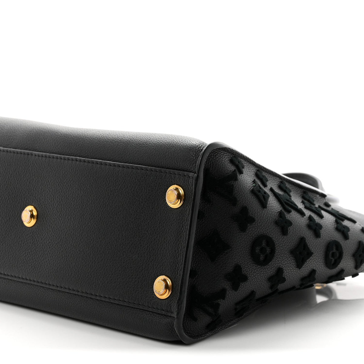 Calfskin Handbag - Black