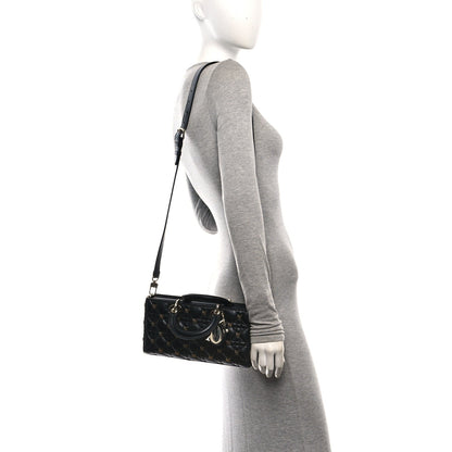 Lambskin Handbag - Black