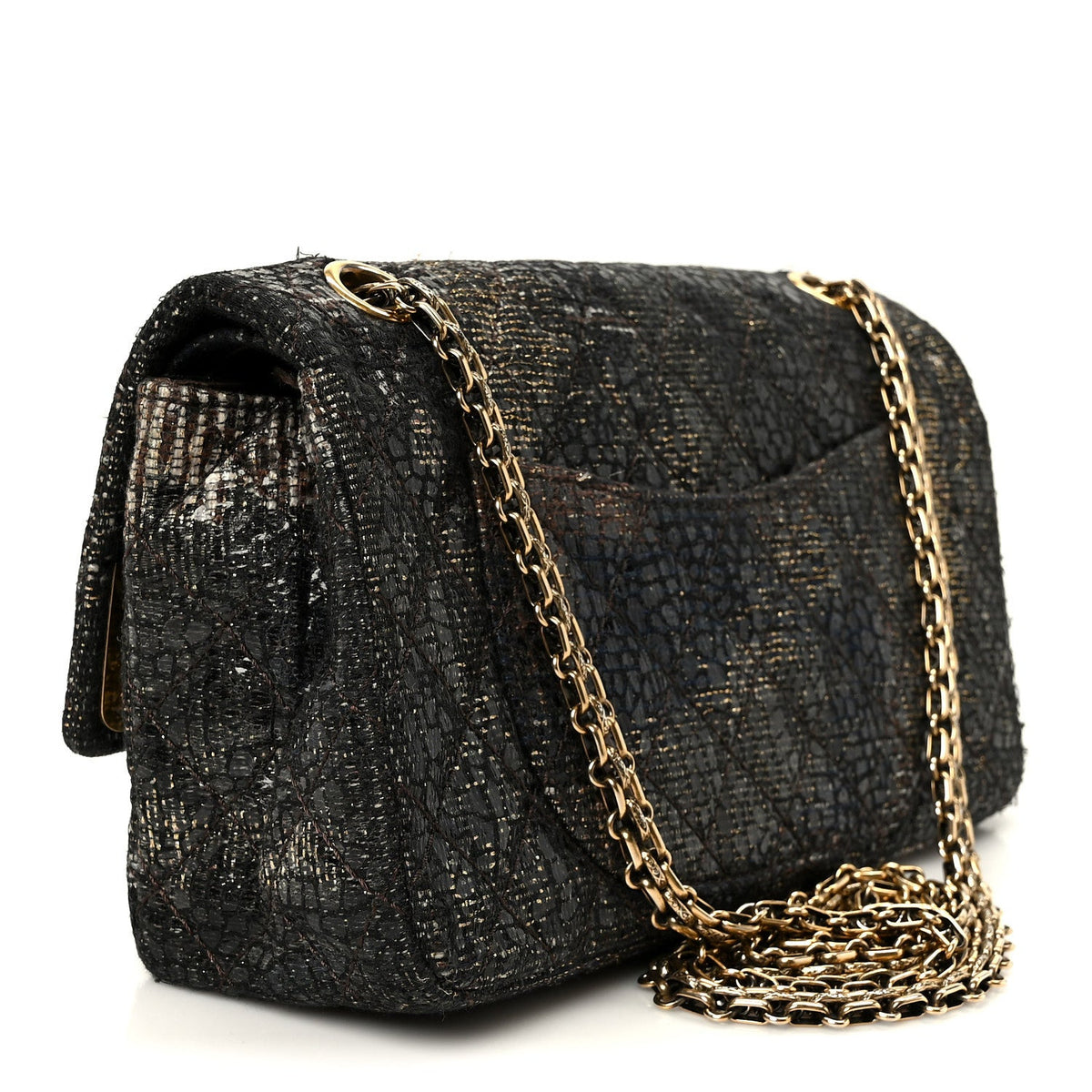 Quilted Flap Shoulder Bag