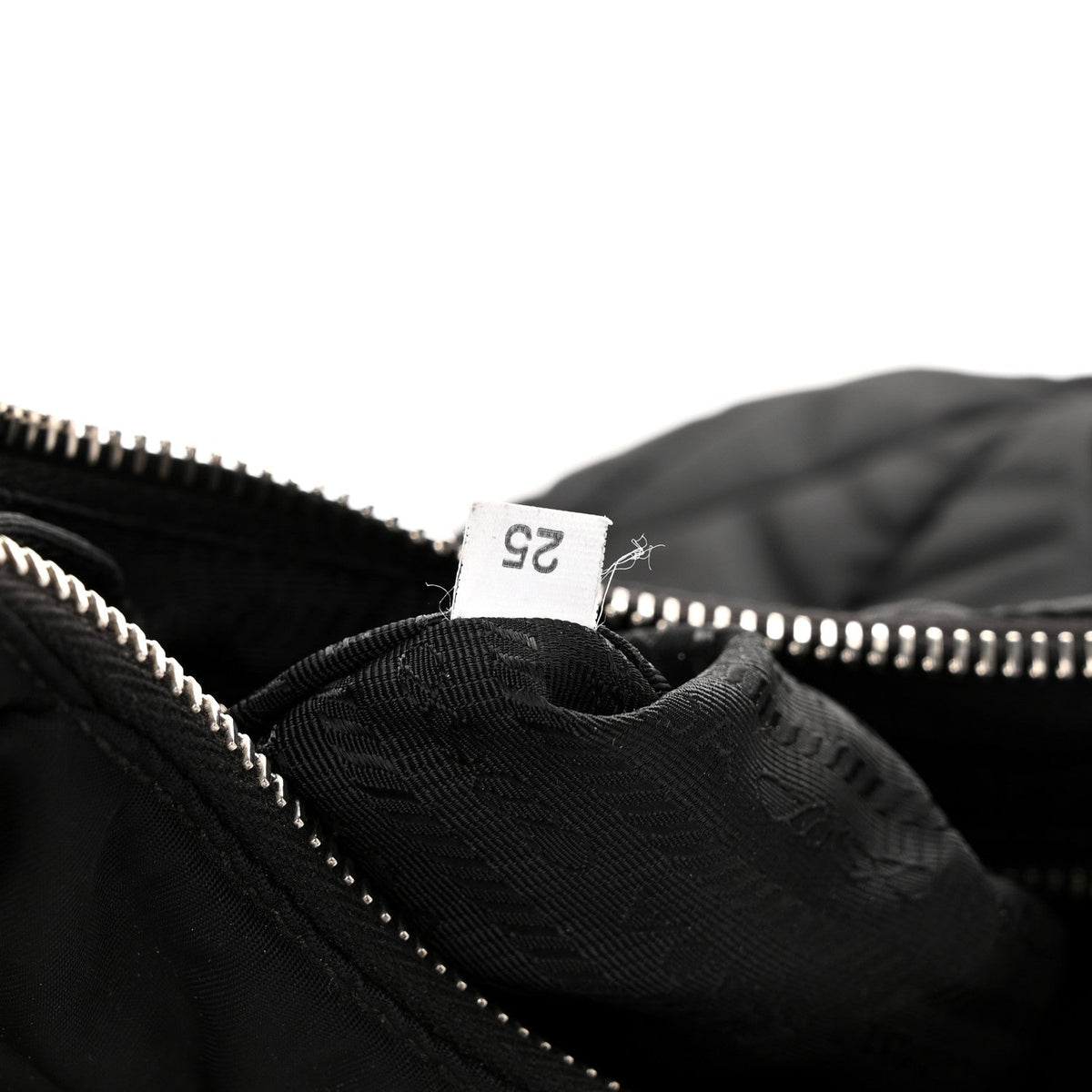 Nylon Shoulder Bag - Black