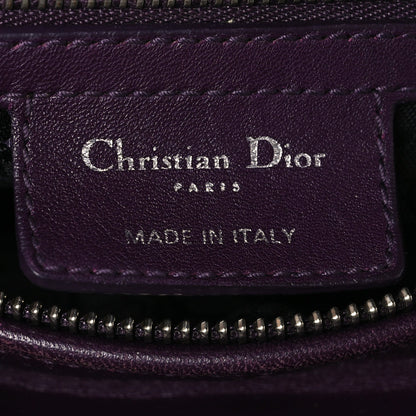 Medium Lambskin Handbag - Purple