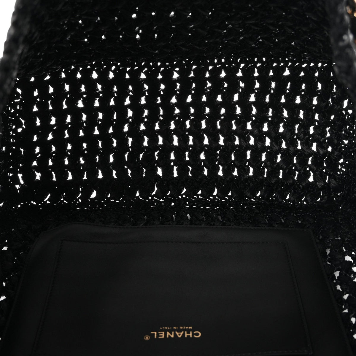Calfskin Tote Bag - Black