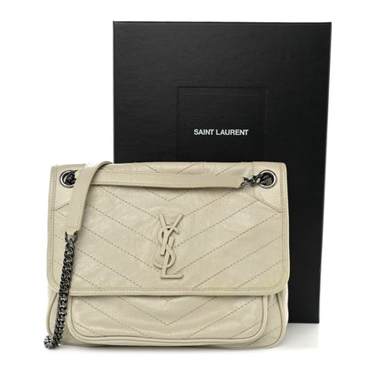 Medium Calfskin Satchel Bag