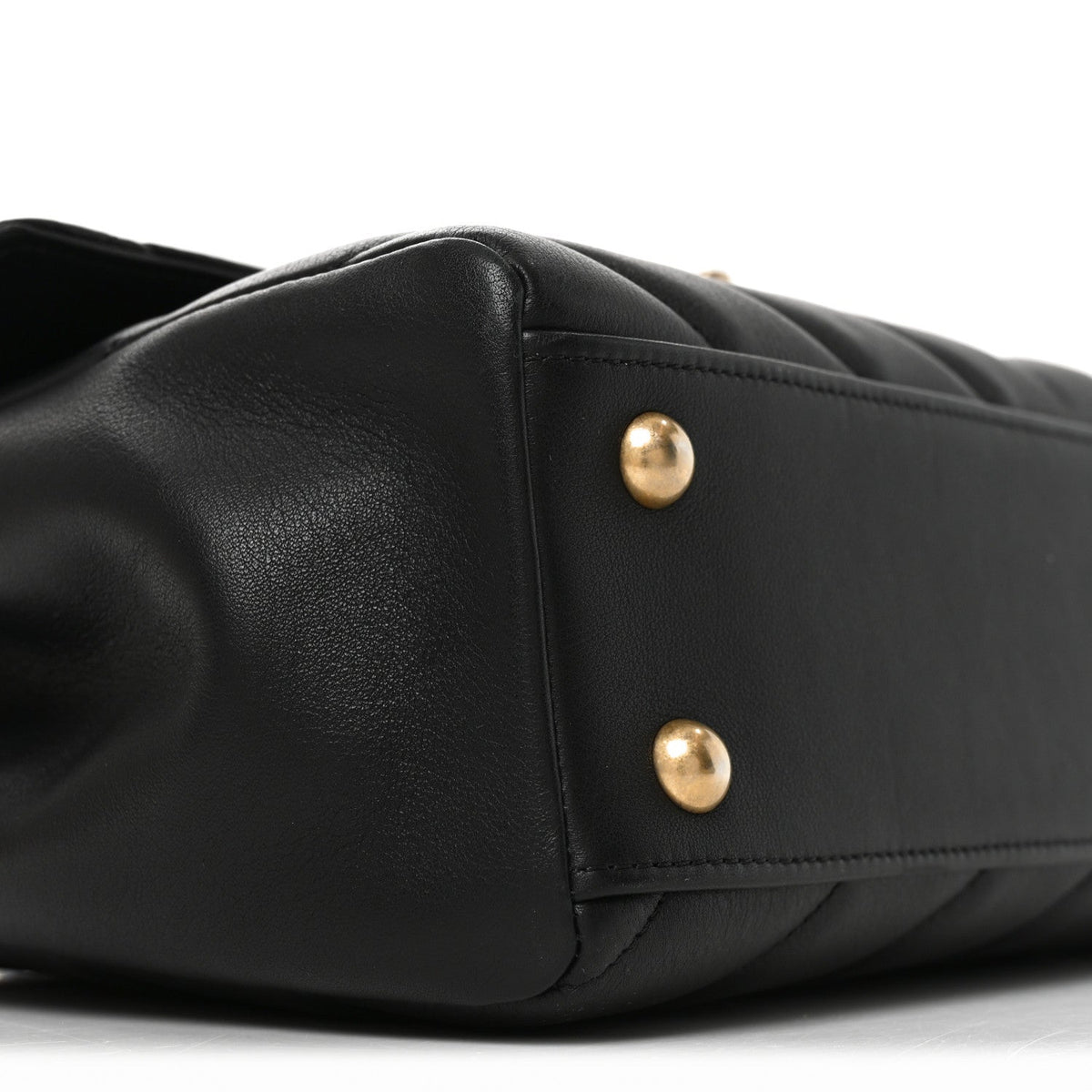 Quilted Calfskin Handbag - Black