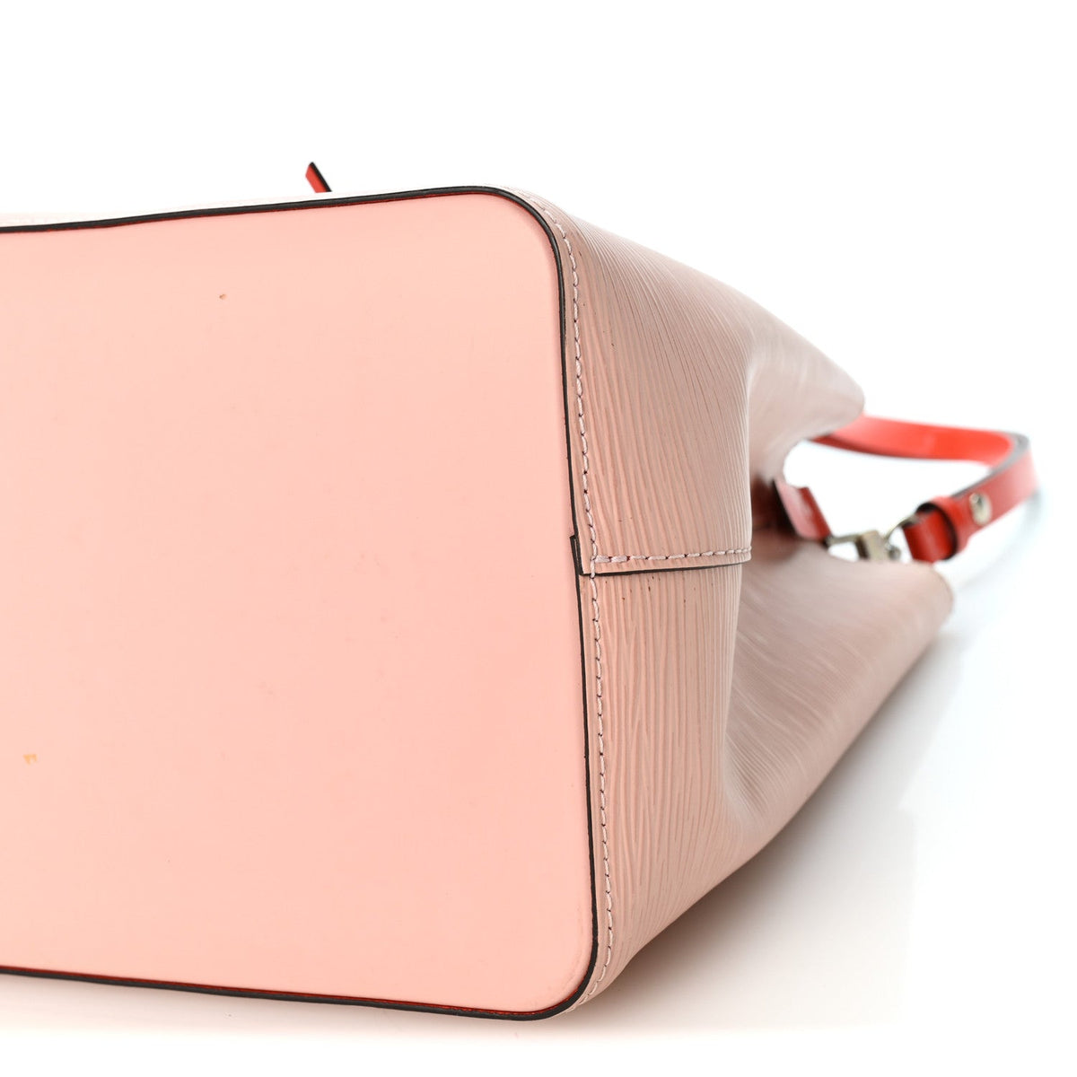 Epi Neonoe Rose Ballerine Orange Handbag
