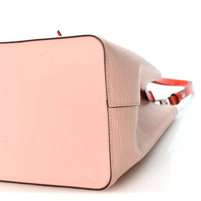 Epi Neonoe Rose Ballerine Orange Handbag