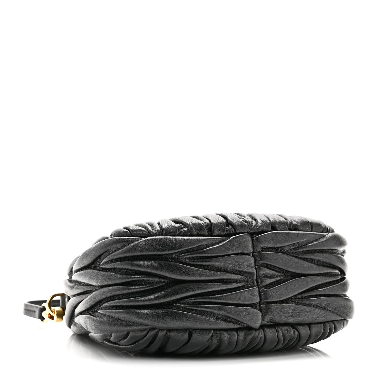 Mini Nappa Hobo Bag - Black