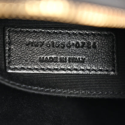 Calfskin Crossbody Bag - Black