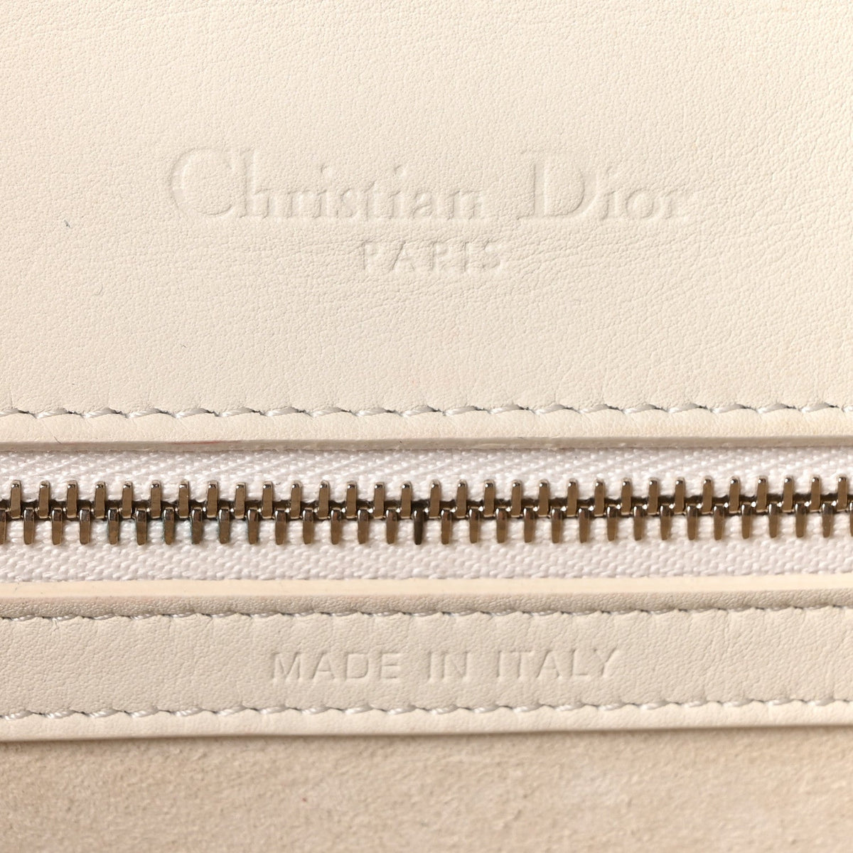 Small Calfskin Flap Shoulder Bag - White