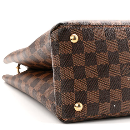 Damier Ebene Lv Riverside Lie De Vin Handbag