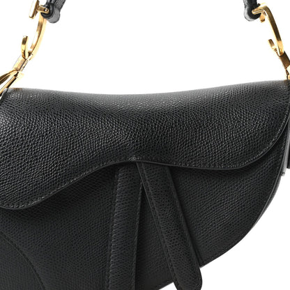 Mini Calfskin Handbag - Black