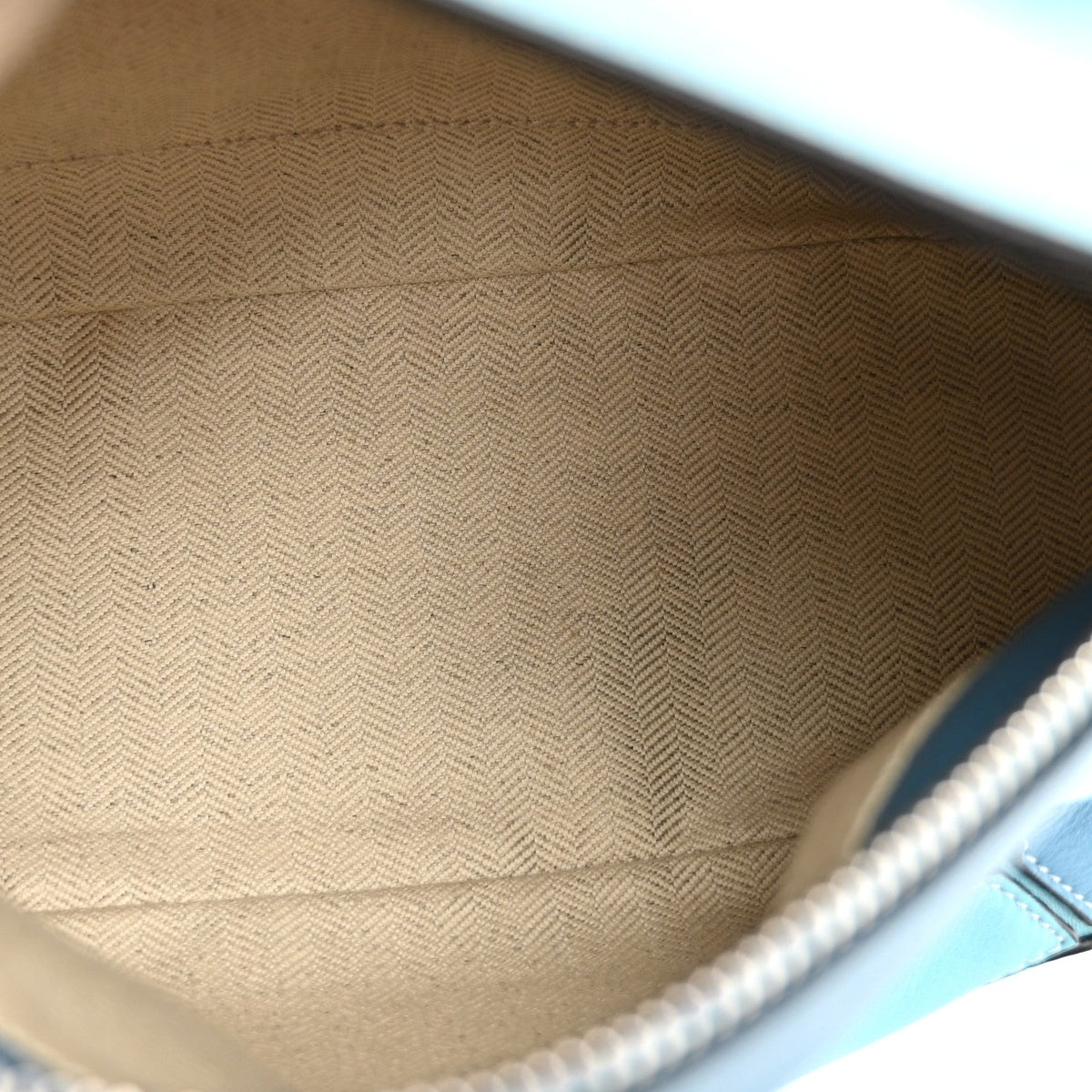 Medium Calfskin Handbag - Light Blue