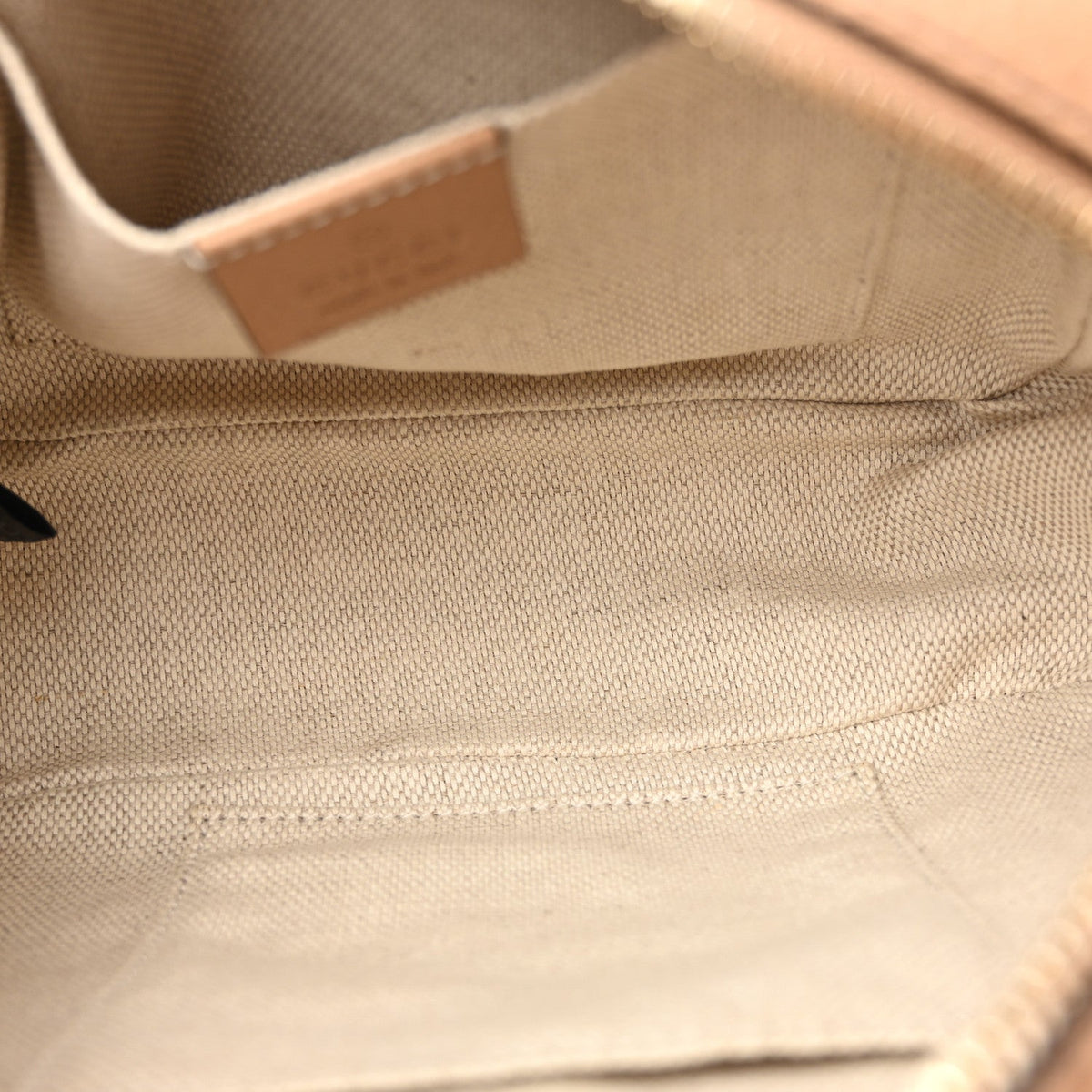 Small Calfskin Handbag - Beige