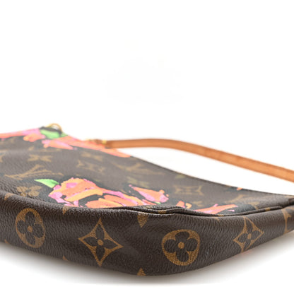 Monogram Roses Pochette Accessories Handbag