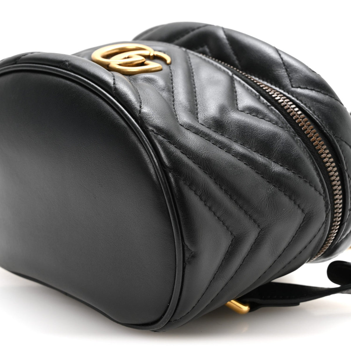 Mini Calfskin Backpack - Black