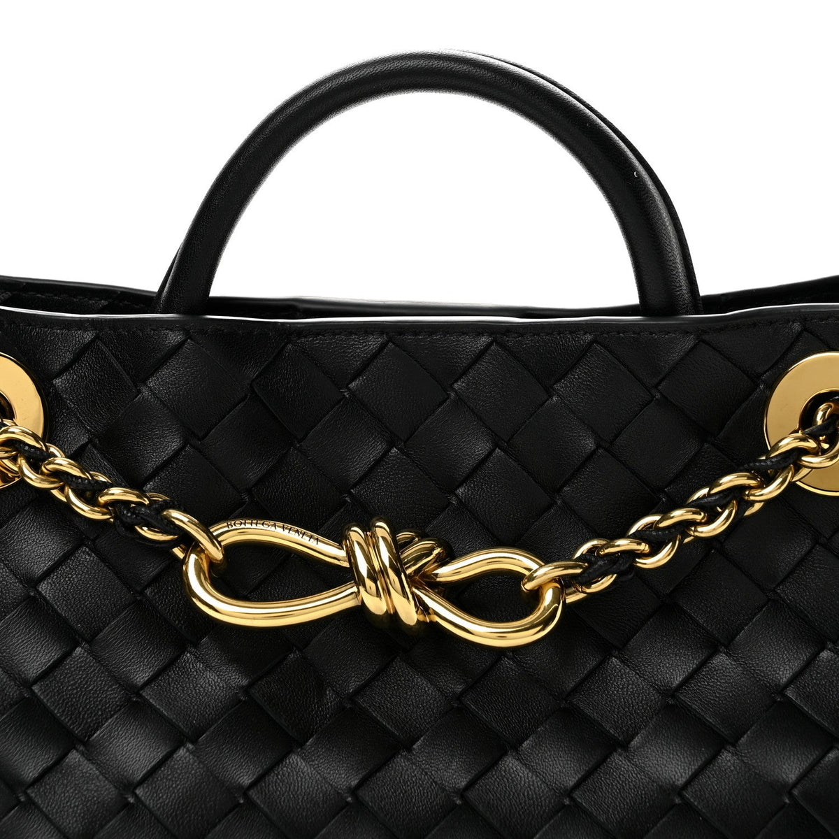 Small Nappa Shoulder Bag - Black