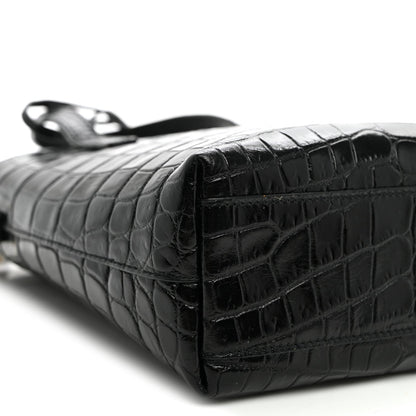 Mini Calfskin Tote Bag - Black