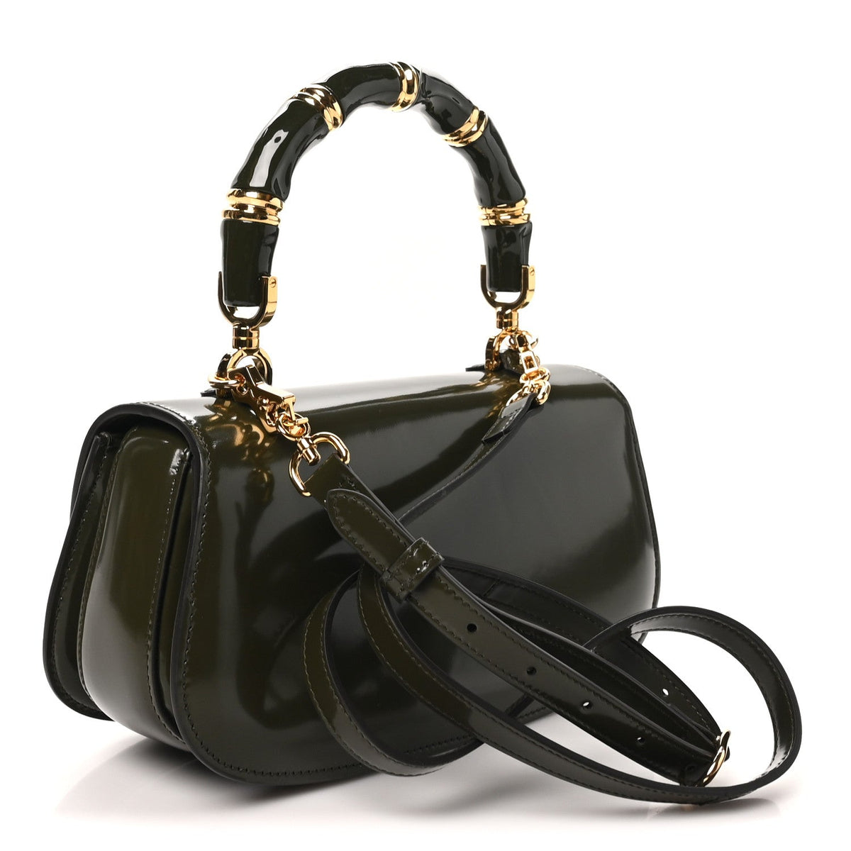Medium Calfskin Handbag - Green