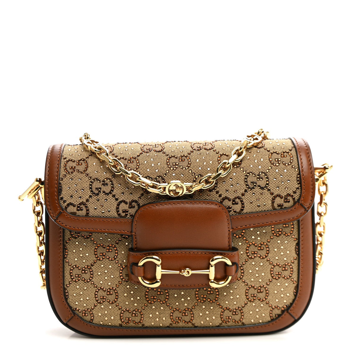 Mini Calfskin Canvas Shoulder Bag