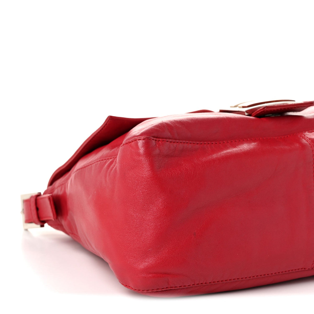 Calfskin Handbag - Red