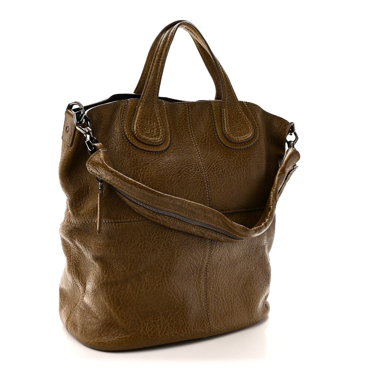 Lambskin Handbag - Light Green