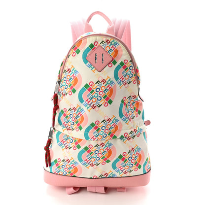 Medium Nylon Backpack - Turquoise