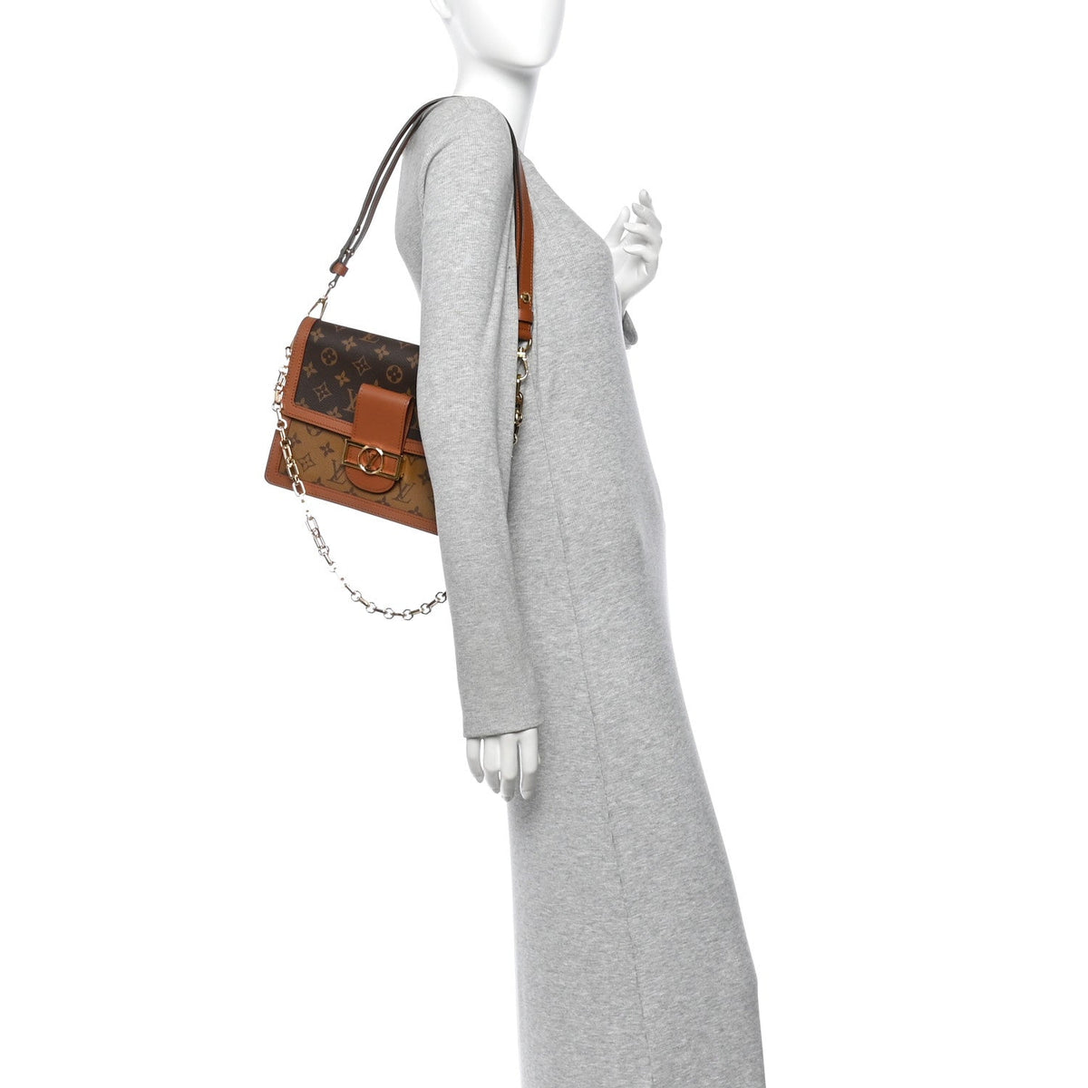 Reverse Monogram Dauphine Mm Handbag