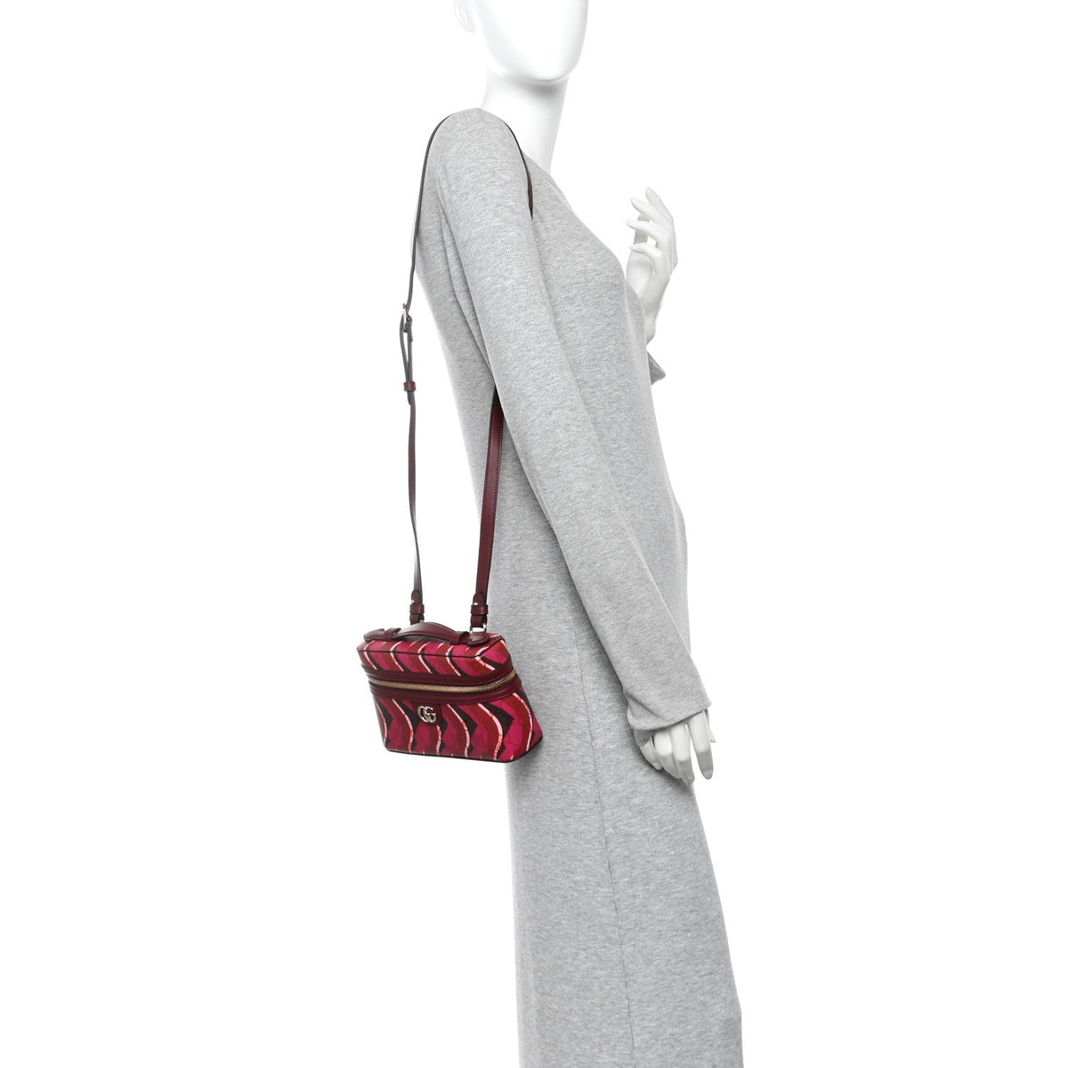 Canvas Shoulder Bag - Red