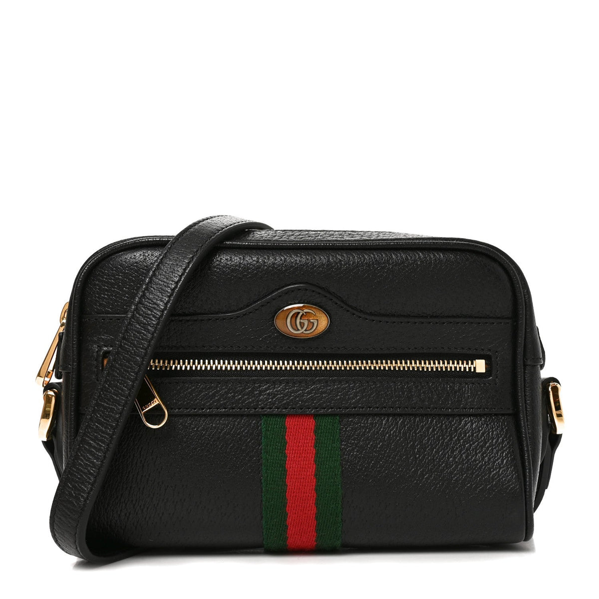 Mini Calfskin Shoulder Bag - Black