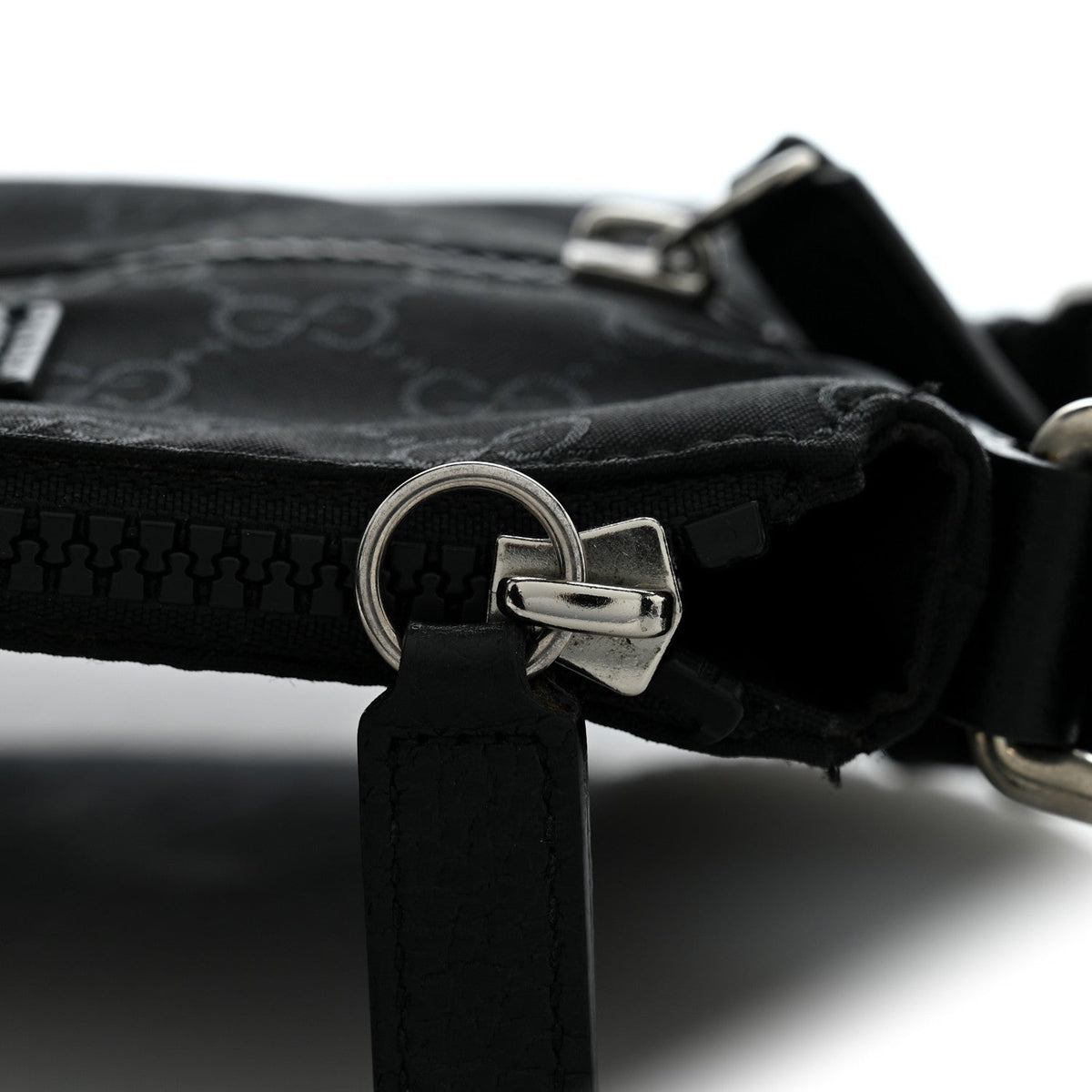 Mini Nylon Handbag - Black